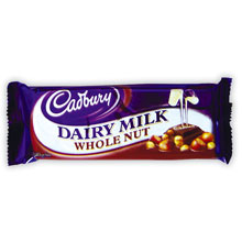 WHOLE NUT CADBURY 100 GRS
