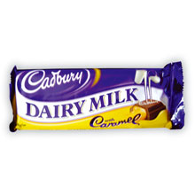 DAIRY MILK CARAMEL CADBURY 230 GRS