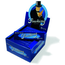 SMOKING KING SIZE BLUE 50 UDS