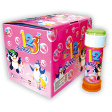 TUBITO POMPAS BUBBLE 1,2,3   12 UDS
