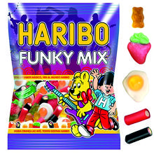 HARIBO FUNKY MIX 100 GRS 18 UDS