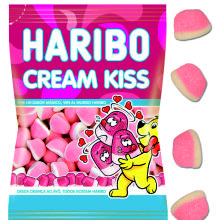 HARIBO CREAM KISS 80 GRS 18 UDS