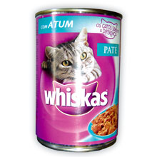 WHISKAS GATO ATUN LATA 400 GRS