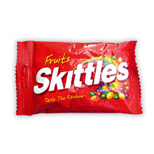 SKITTLES MULTI FRUIT  125 GRS