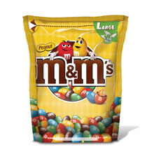 M & M POUCH CACAHUETE 250 GR
