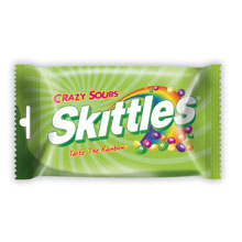 SKITTLES CRAZY SOURS 125 GRS