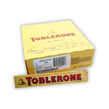 TOBLERONE CHOCOLATE 100 GRS 20 UDS
