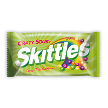 SKITTLES CRAZY SOURS 55 GRS 36 UDS