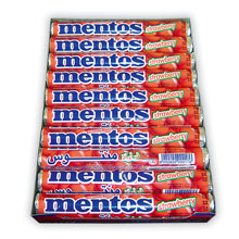 MENTOS FRESA 38 GRS 20 UDS