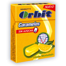 CAR. ORBIT LIMON MENTOLADO S/A 8 UDS