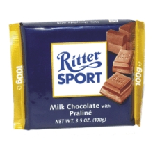 RITTER TURR�N NUGAT 100G 13U