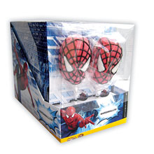 PIRULETA SILUETA SPIDERMAN 12 UDS