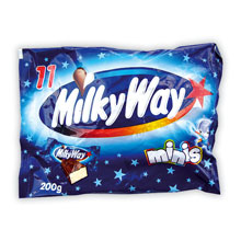 MILKY WAY MINI BOLSITA 155 GRS