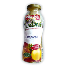 FUNCIONA TROPICAL VIDRIO 250 ML 24 U