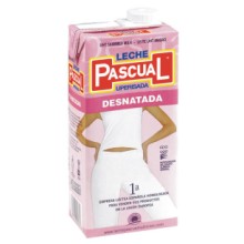 LECHE PASCUAL DESNATADA 1L 6 UDS