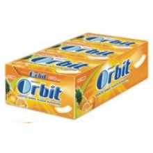 ORBIT TABS FRUTA TROPICAL 12 UDS
