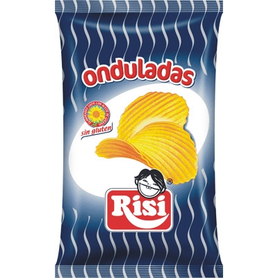 PATATAS ONDULADAS RISI 50 GRS 20 UDS