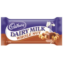 WHOLE NUT CADBURY 140 GRS