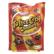 NESTLE TOFFEE CRISP CLUSTERS SHARE 12 UD