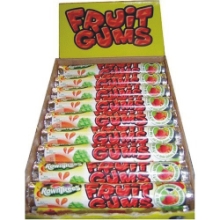 FRUIT GUMS TUBES 48 GRS 36 UDS 