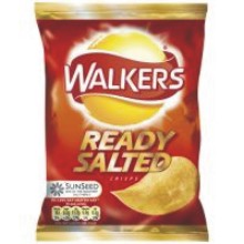 WALKERS READY SALTED 34,5GRS 48 UDS