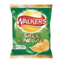 WALKERS SALT & VINAGRE 34,5GRS 48 UDS