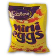 CADBURY MINI EGG 100 GRS 24 UDS