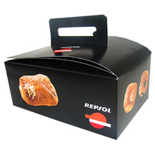 CAJA TAKE AWAY BOLLERIA REPSOL 275 UDS