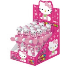 VENTILADOR HELLO KITTY+ CARAMELOS 12UD