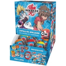 BOLA BAKUGAN+CAR+ADH+ROLLER 30 UDS