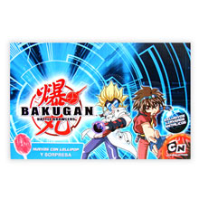 HUEVO BAKUGAN CHUPA-CHUPS 24 UDS