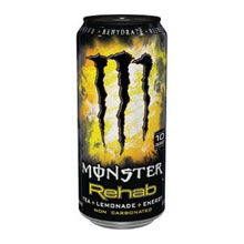 BEBIDA MONSTER REHAB TE+LIMONA.500ML 18U