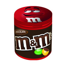 M & M CHOCOLATE BOTE 100 GRS