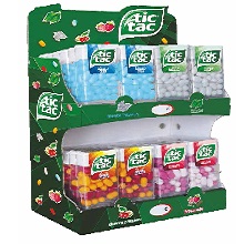EXPOSITOR CARAMELOS TIC TAC 48 UDS