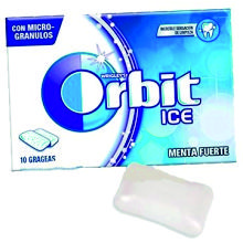 ORBIT ICE MENTA POLAR BLISTER 12U