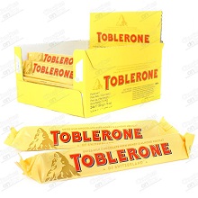 TOBLERONE CHOCOLATE 50 GRS 24 UDS
