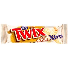 TWIX ' XTRA CHOCOLATE WHITE 75 GRS 30 UD