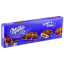 MILKA CAKE & CHOC 175 GRS