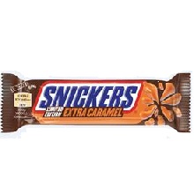 SNICKERS EXTRA CARAMEL 46 GRS 24 UDS