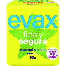 EVAX FINA Y SEGURA NORMAL 16 UDS