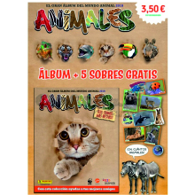 CARTON ANIMALES 2019 (ALBUM+5SOB) 1UD