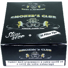 PAPEL SMOKER CLUB KS + TIPS 56 UDS