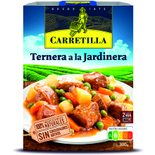CARRETILLA TERNERA JARDINERA 300 GRS 1UD