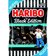 HARIBO BLACK EDITION 100 GRS 18 UDS