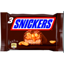 SNICKERS PACK 3 X 45 GRS X 17 UDS