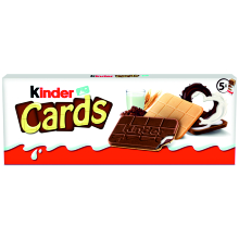 KINDER CARDS T2X5 1 UDS