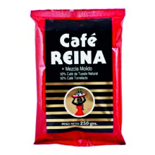 CAFE REINA MEZCLA MOLIDO 250GR 1UD