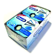 TRIDENT ORAL B PEPPERMINT 12 UDS