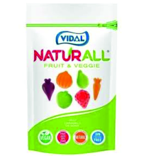 NATURALL FRUIT & VEGGIE VIDAL 90G 10 UD