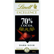 LINDT TABLETA EXCELLENCE 70% 100 GRS 